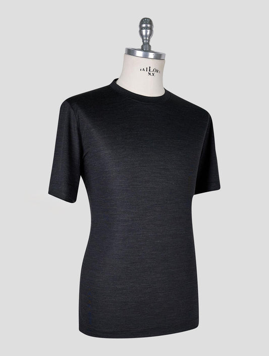 Marco Pescarolo Dark Gray Virgin Wool T-Shirt