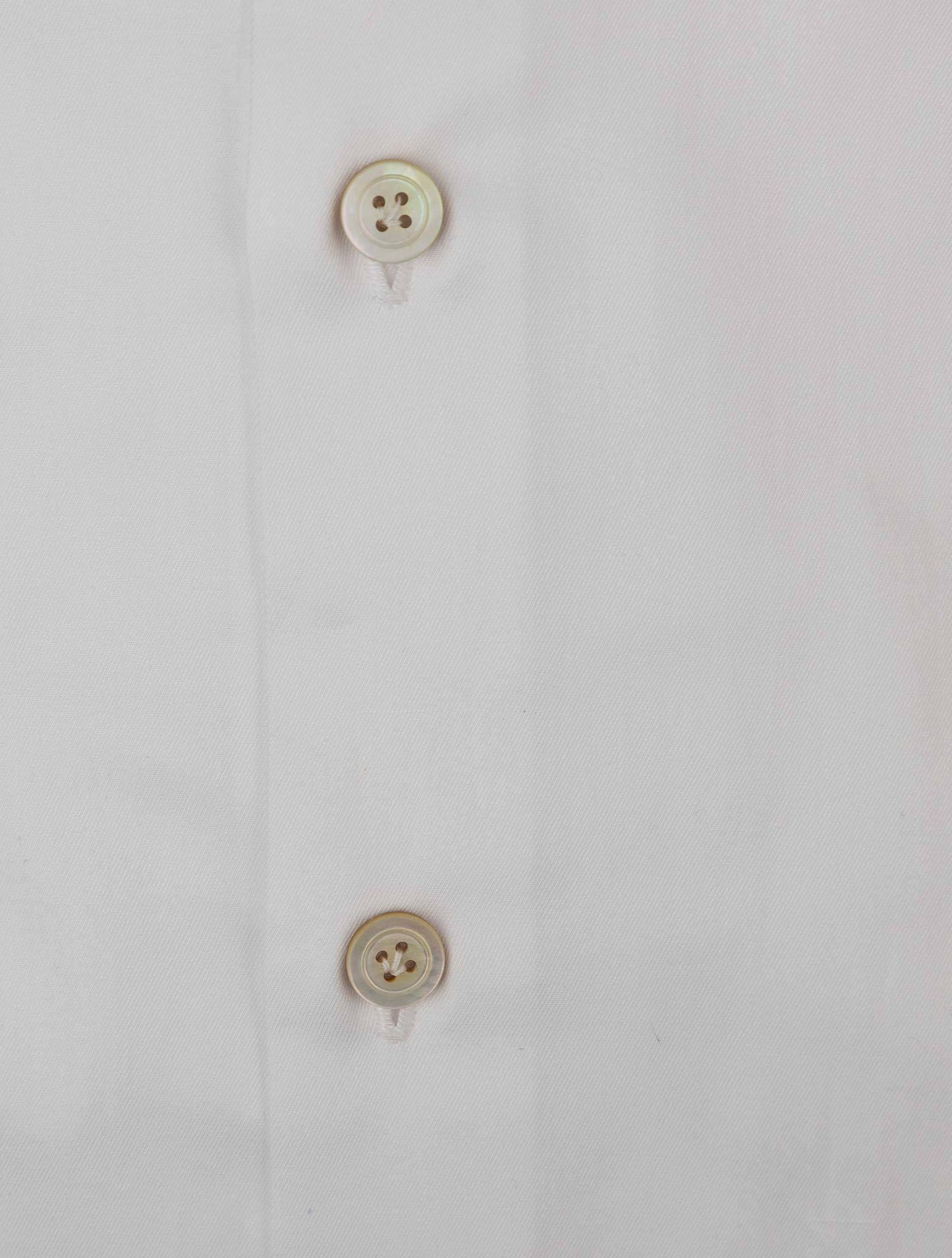 Kiton White Cotton Shirt