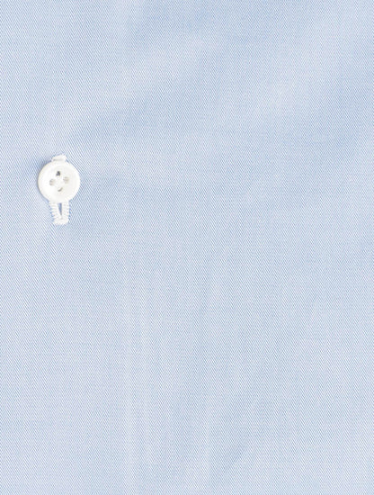 Luigi Borrelli Light Blue Cotton Shirt