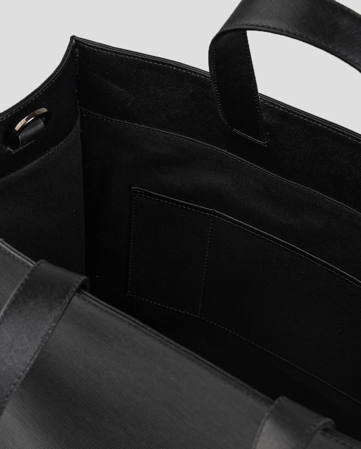 키톤 블랙 가죽 비즈니스 가방