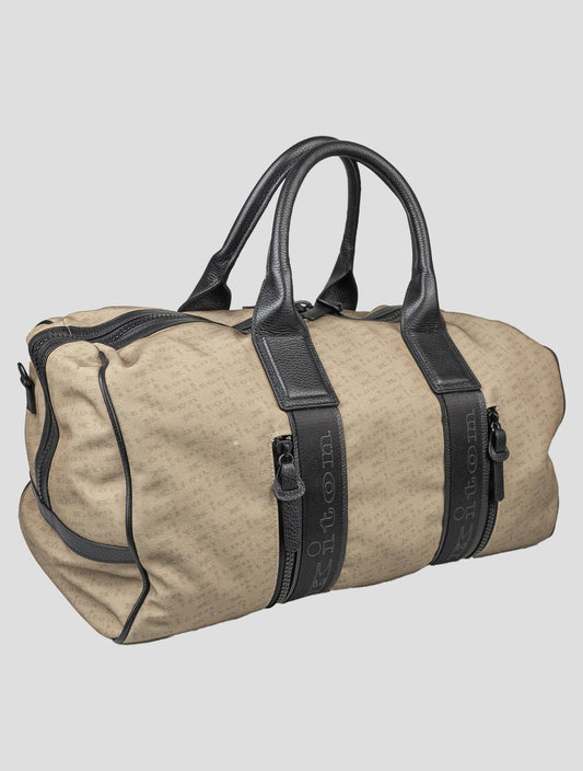 Kiton Green Cotton Pl TravelBag