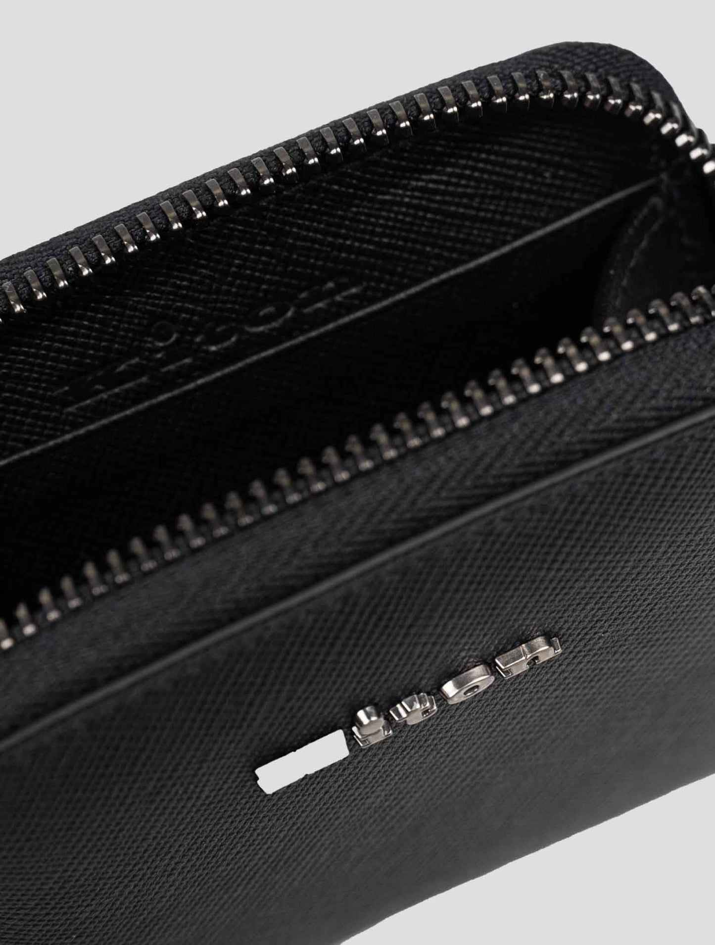 키톤 블랙 레더 코인 홀더