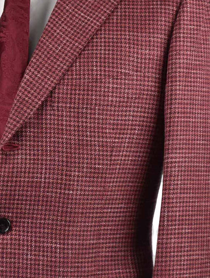 Cesare Attolini Multicolor Wool Silk Linen Blazer