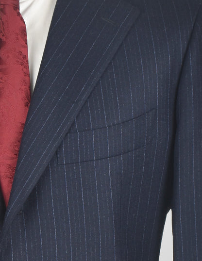 Cesare Attolini Blue Wool Suit