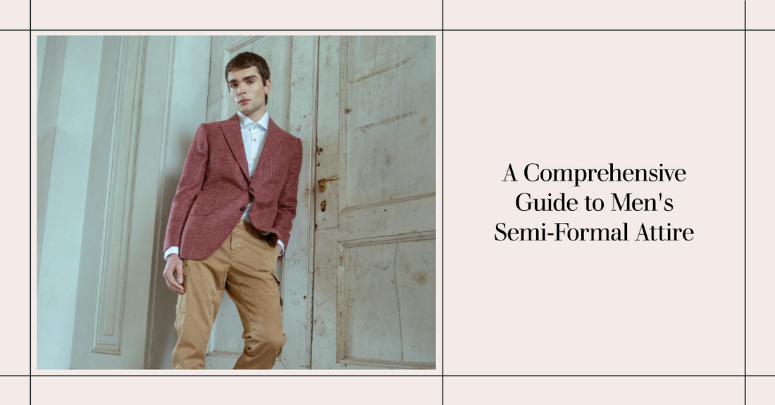 A Comprehensive Guide to Men's Semi-Formal Attire