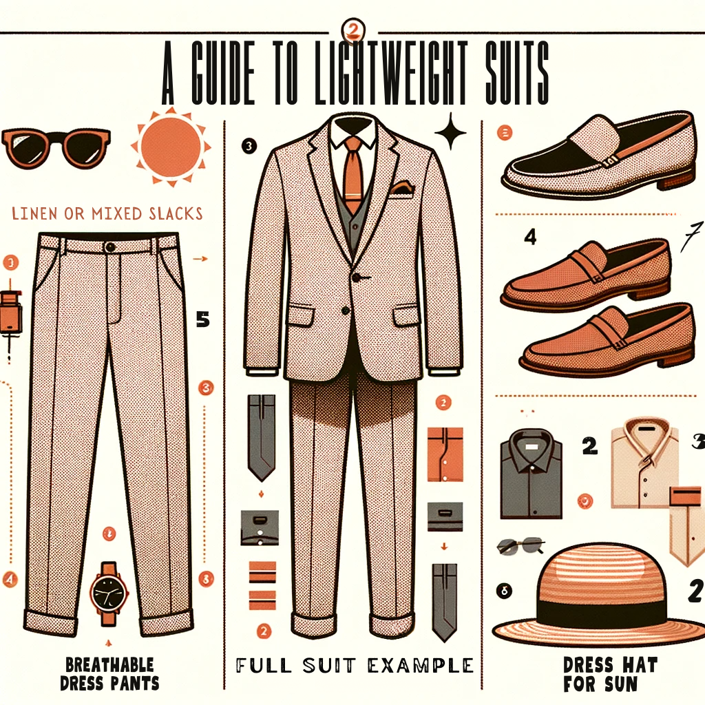 Stay Cool and Classy: A Guide to Lightweight Suits for Scorching Summers
