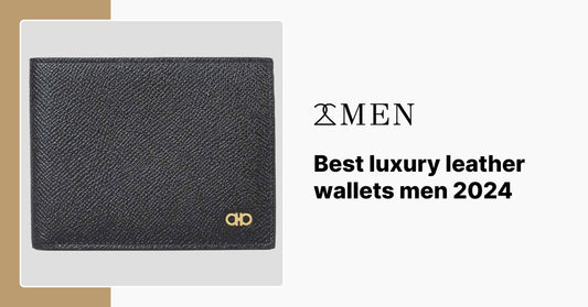 Best luxury leather wallets men 2024