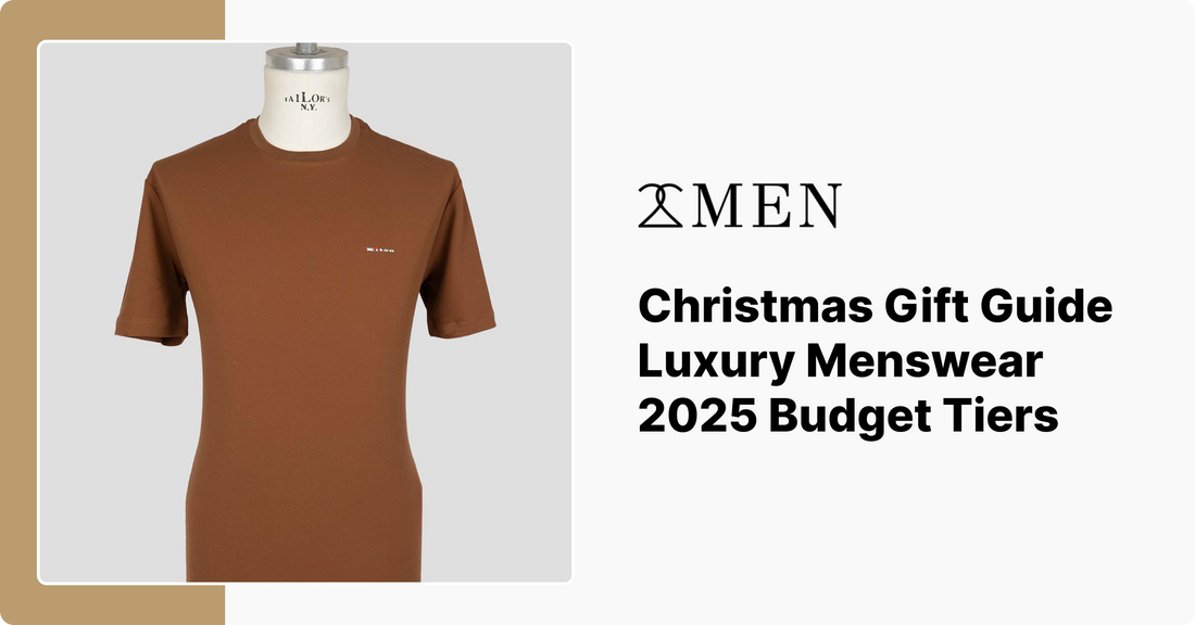 Christmas Gift Guide Luxury Menswear 2025 Budget Tiers