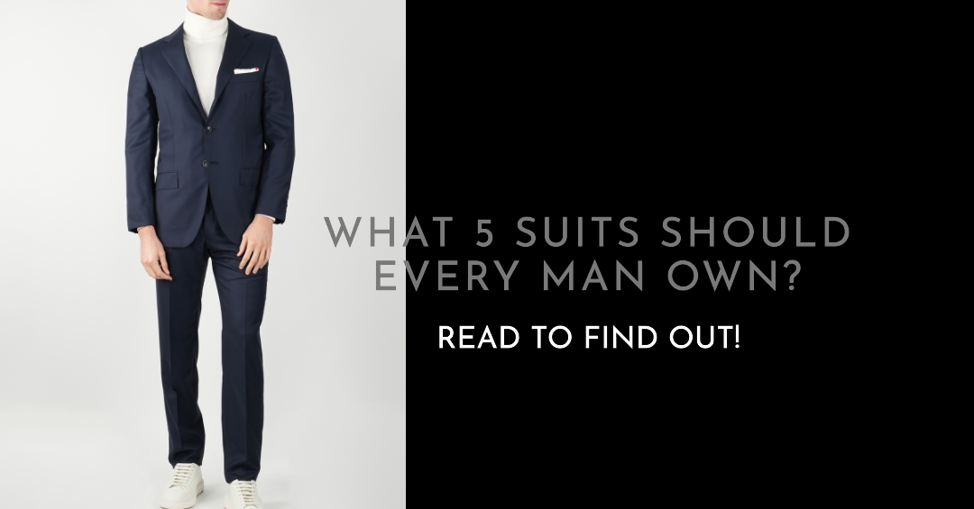 What 5 Types of Suits Should Every Man Own? – 2Men