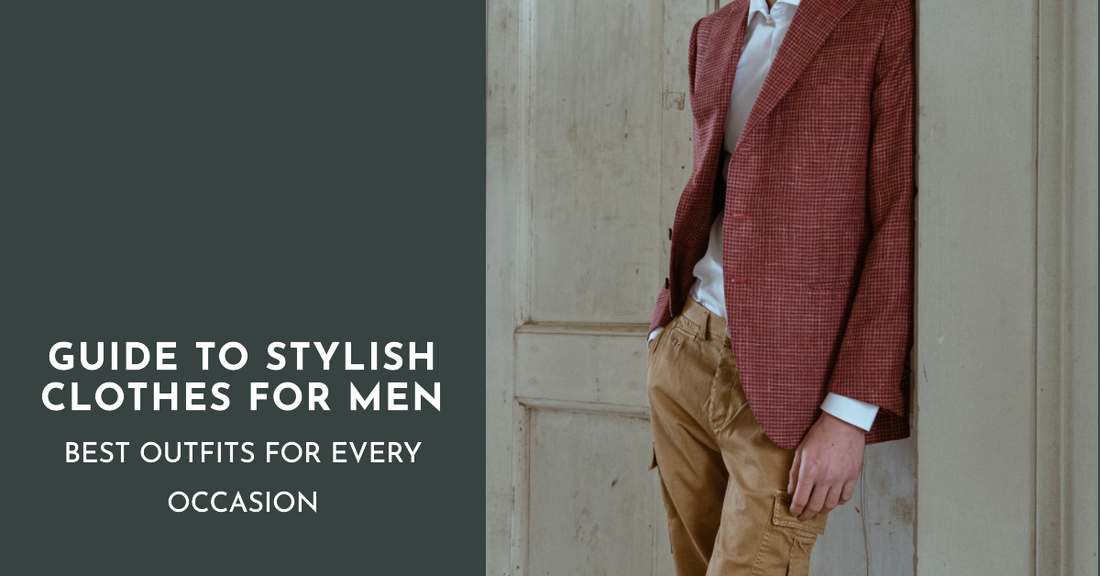 A Guide to Stylish Clothes for Men: Best Outfits for Every Occasion