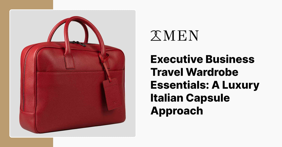 Executive Business Travel Wardrobe Essentials: A Luxury Italian Capsule Approach