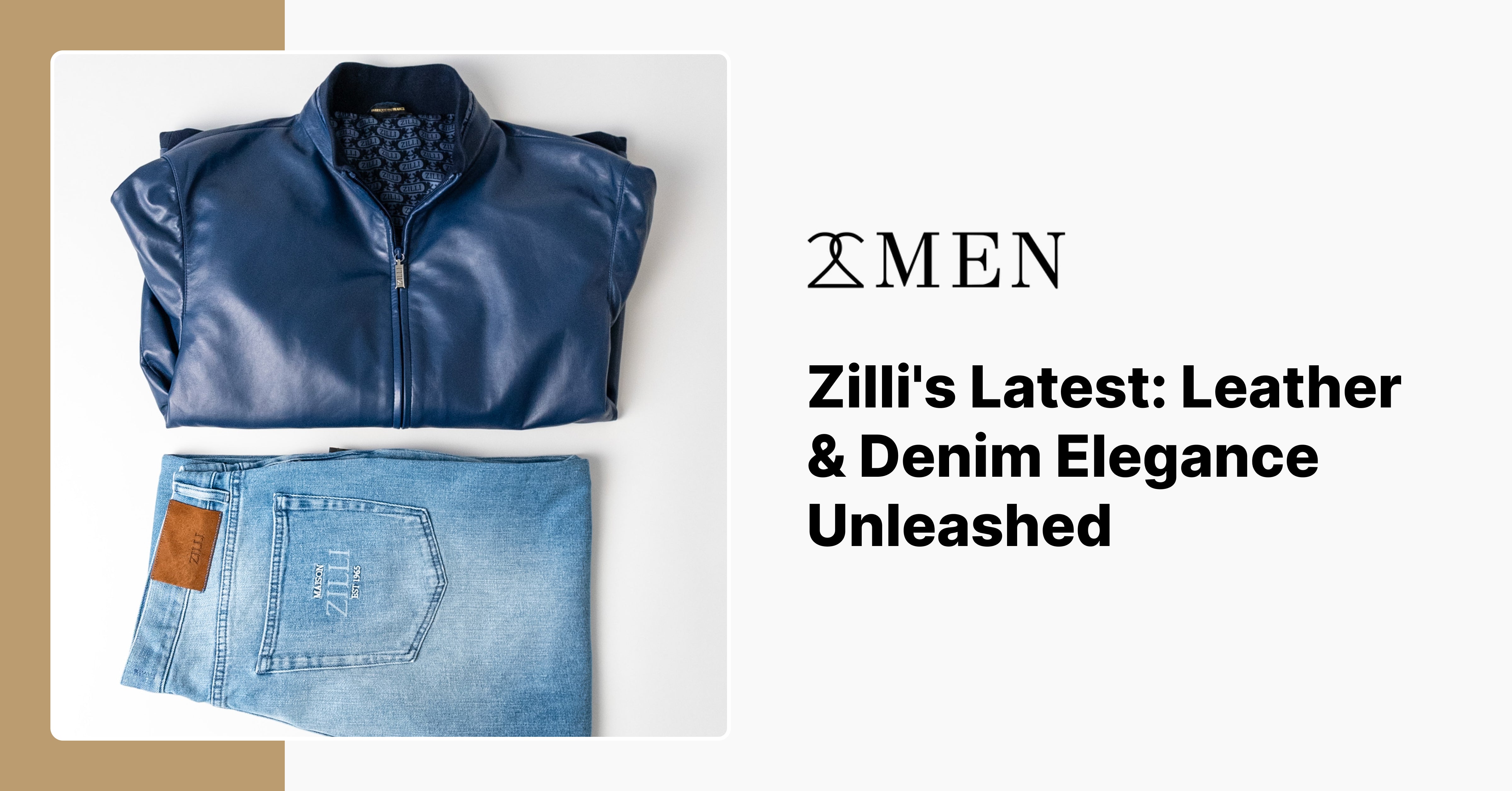 Zilli Clothes Zilli's Latest: Leather & Denim Elegance Unleashed – 2Men