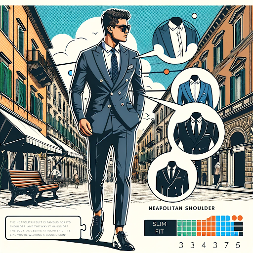 The Italian Slim Fit Suit Cut: Embracing the Neapolitan Shoulder and t ...