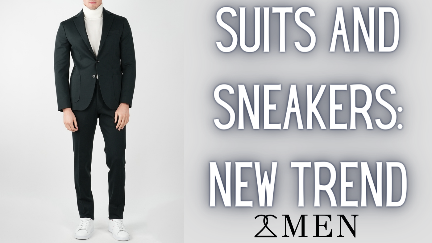How To Dress Sneakers With Suits For A Sleek Outfit-Bruno Marc