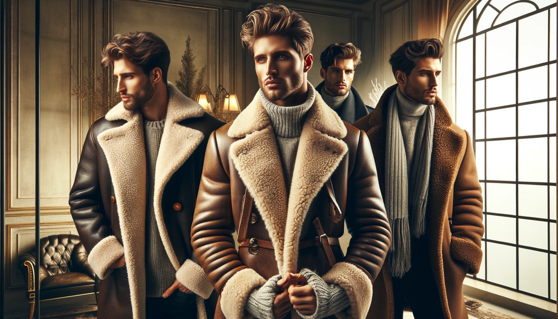 The Finest Men's Italian Shearling Coats From Top Designers