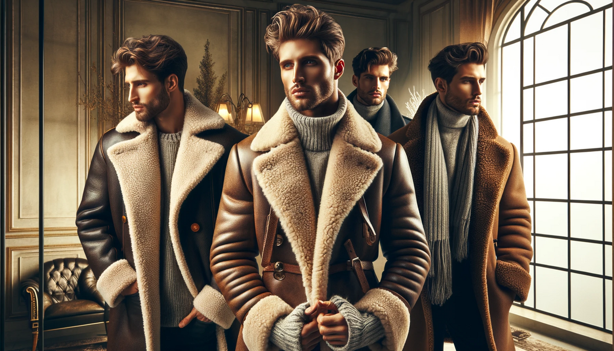 The Finest Men's Italian Shearling Coats From Top Designers – 2Men