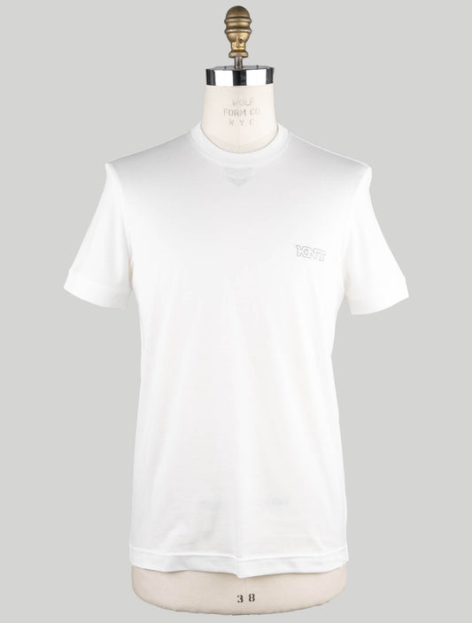 Kiton KNT White Cotton T-shirt
