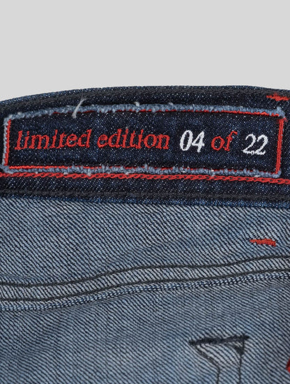 Kiton Blue Cotton Ea Jeans Limited Edition 04 of 22