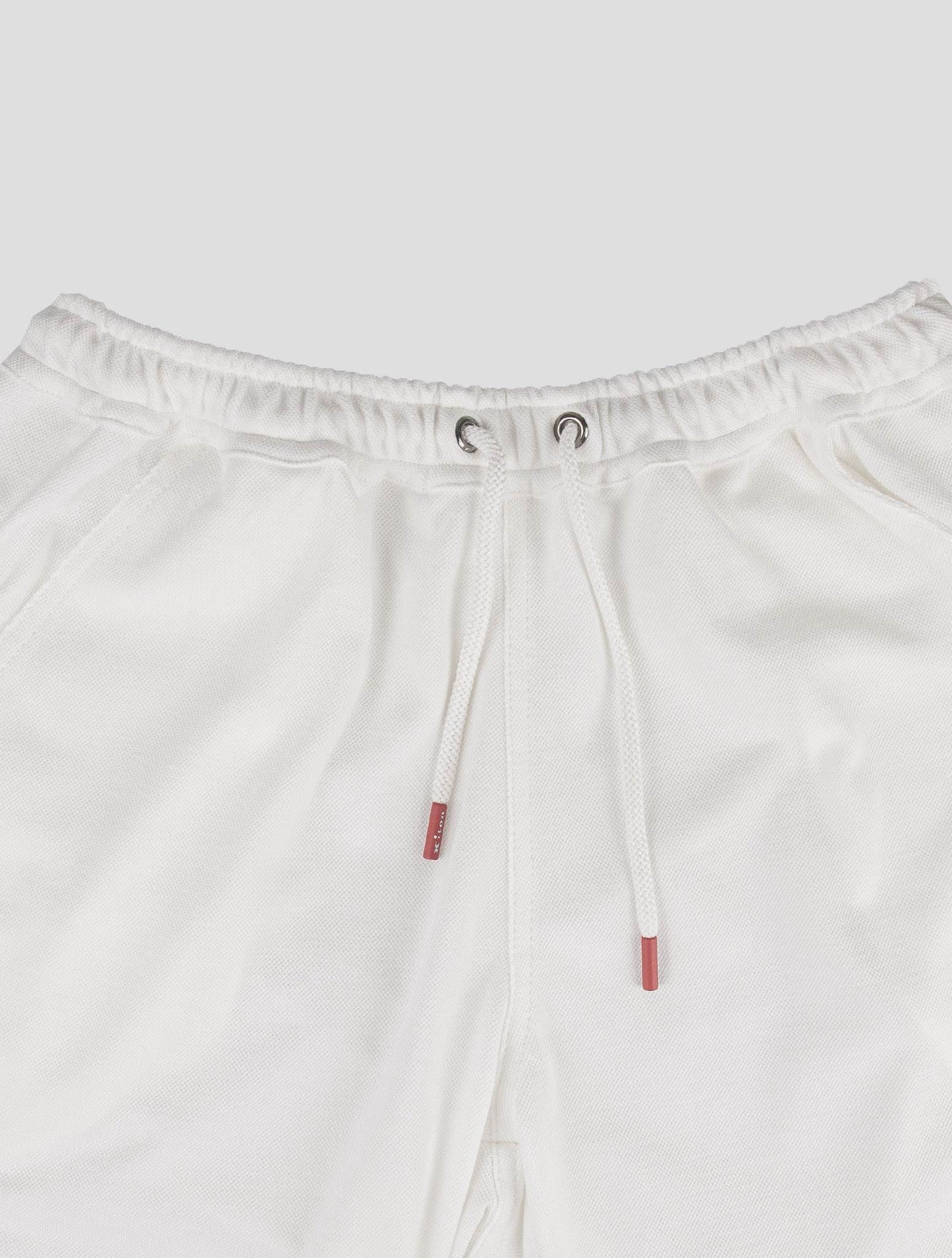 Bijele pamučne kratke hlače Kiton
