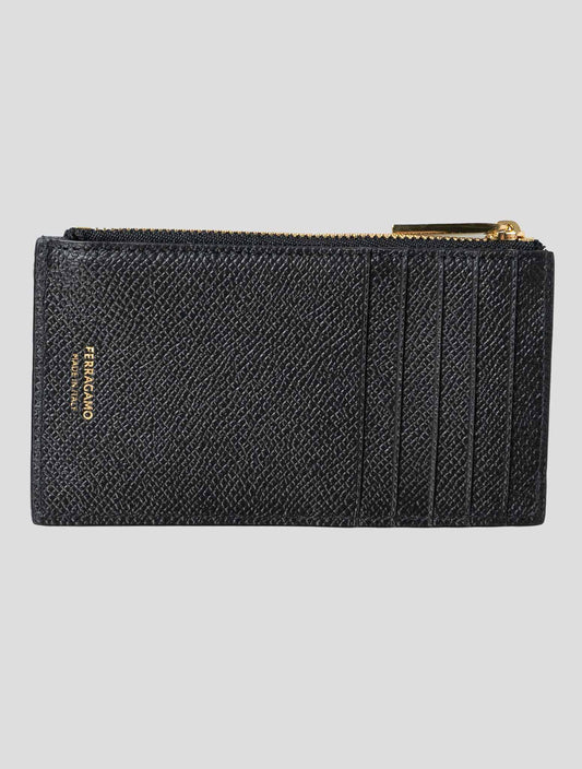 Ferragamo Black Leather Wallet