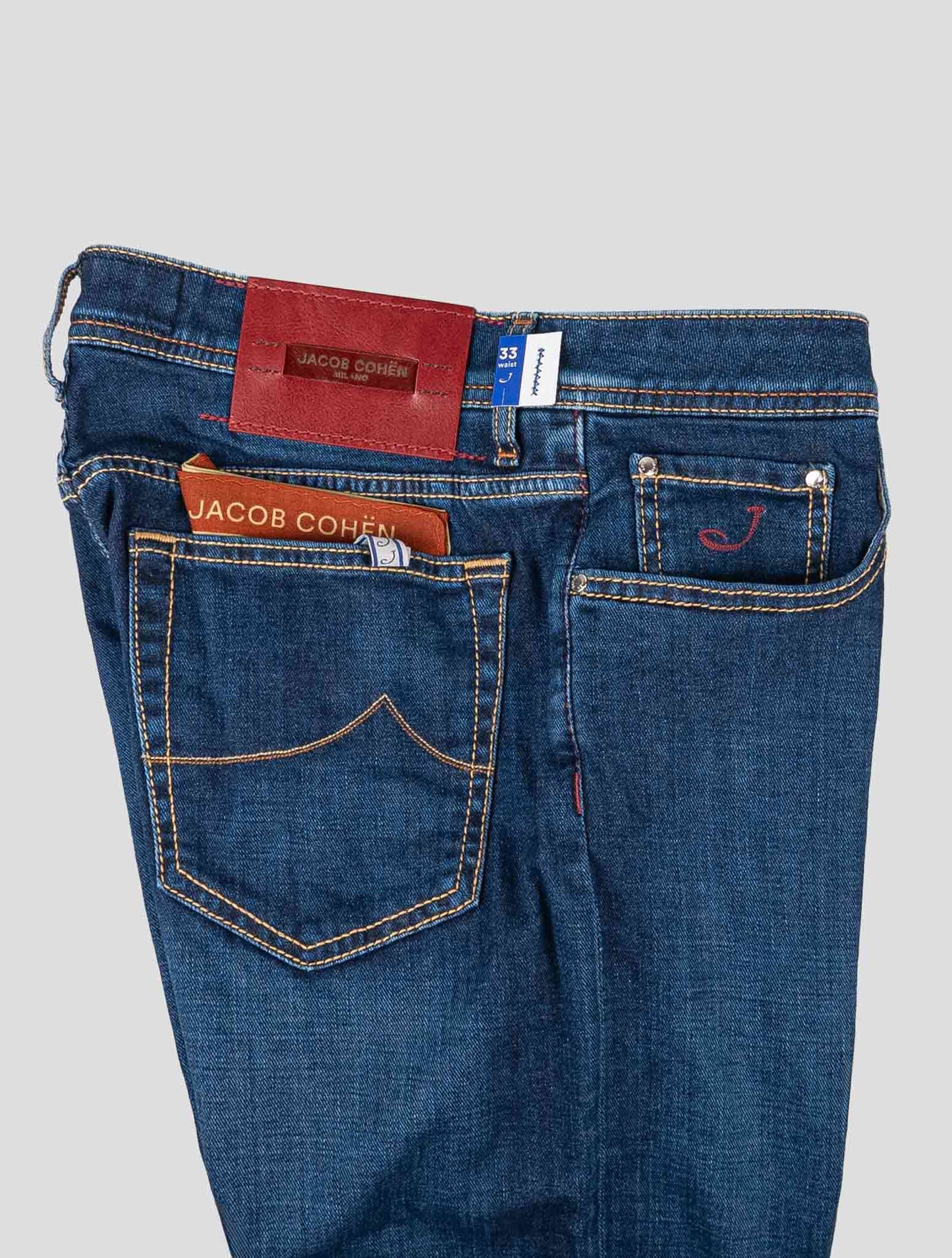 Jacob Cohen Blue Cotton Els Ea Jeans