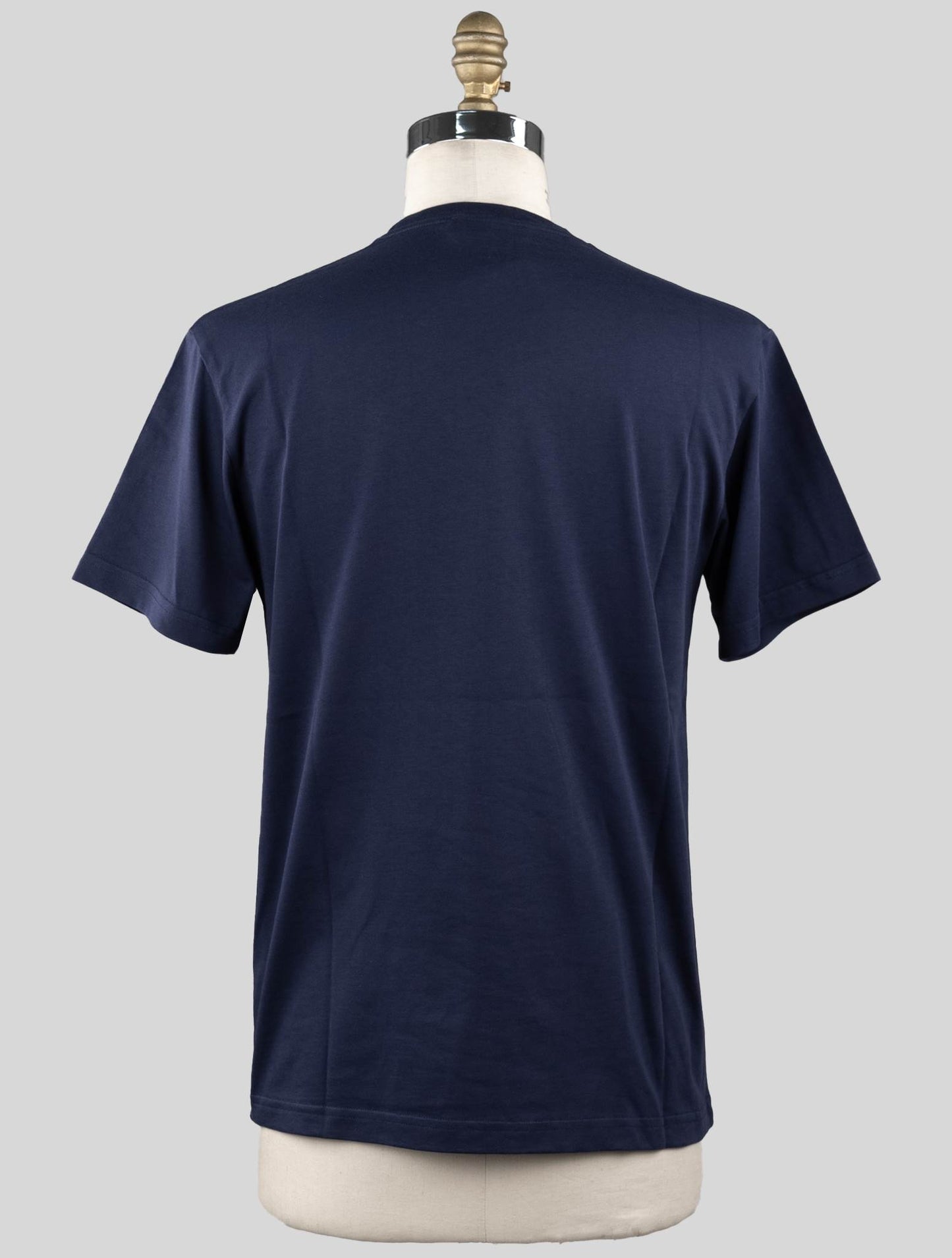 KNT Kiton blå bomulds T-shirt