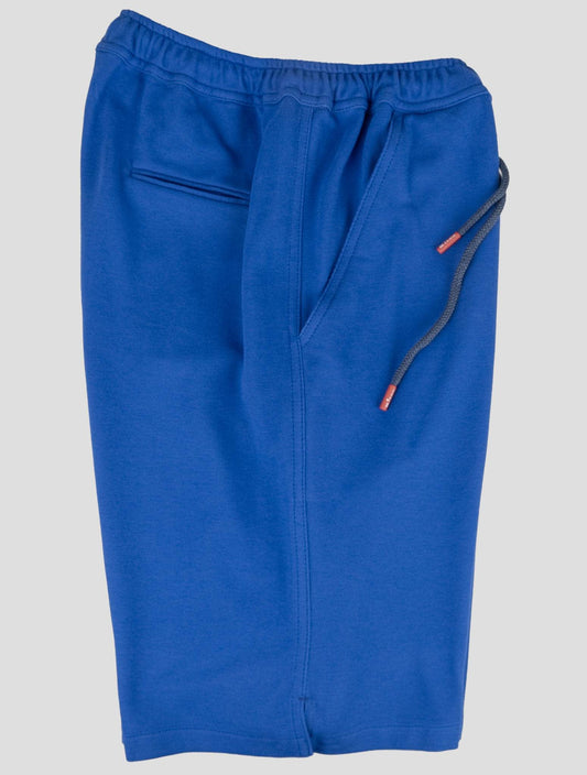 Kiton – Kurze Hose aus Baumwolle, Blau