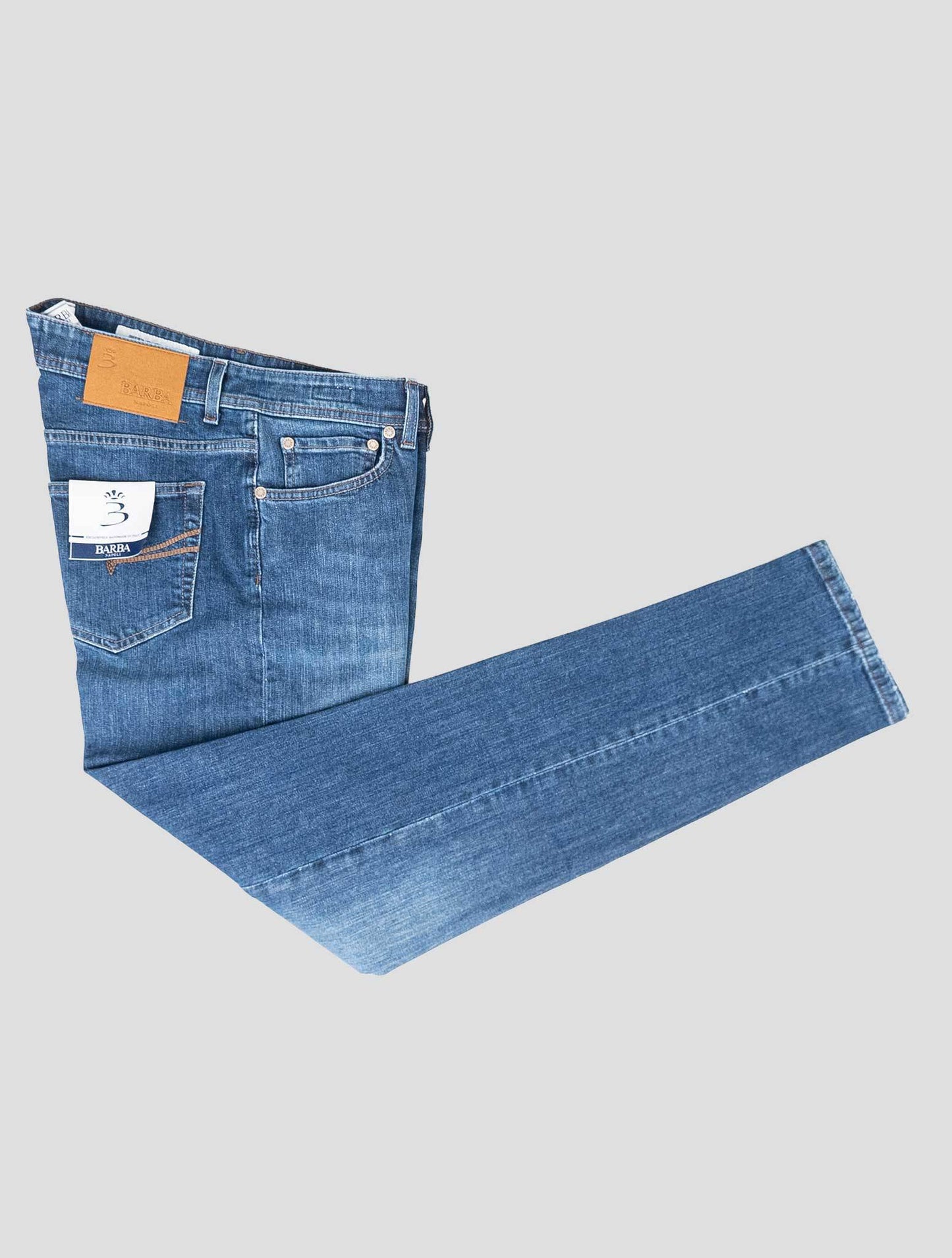 Barba Napoli Blue Cotton EA Jeans