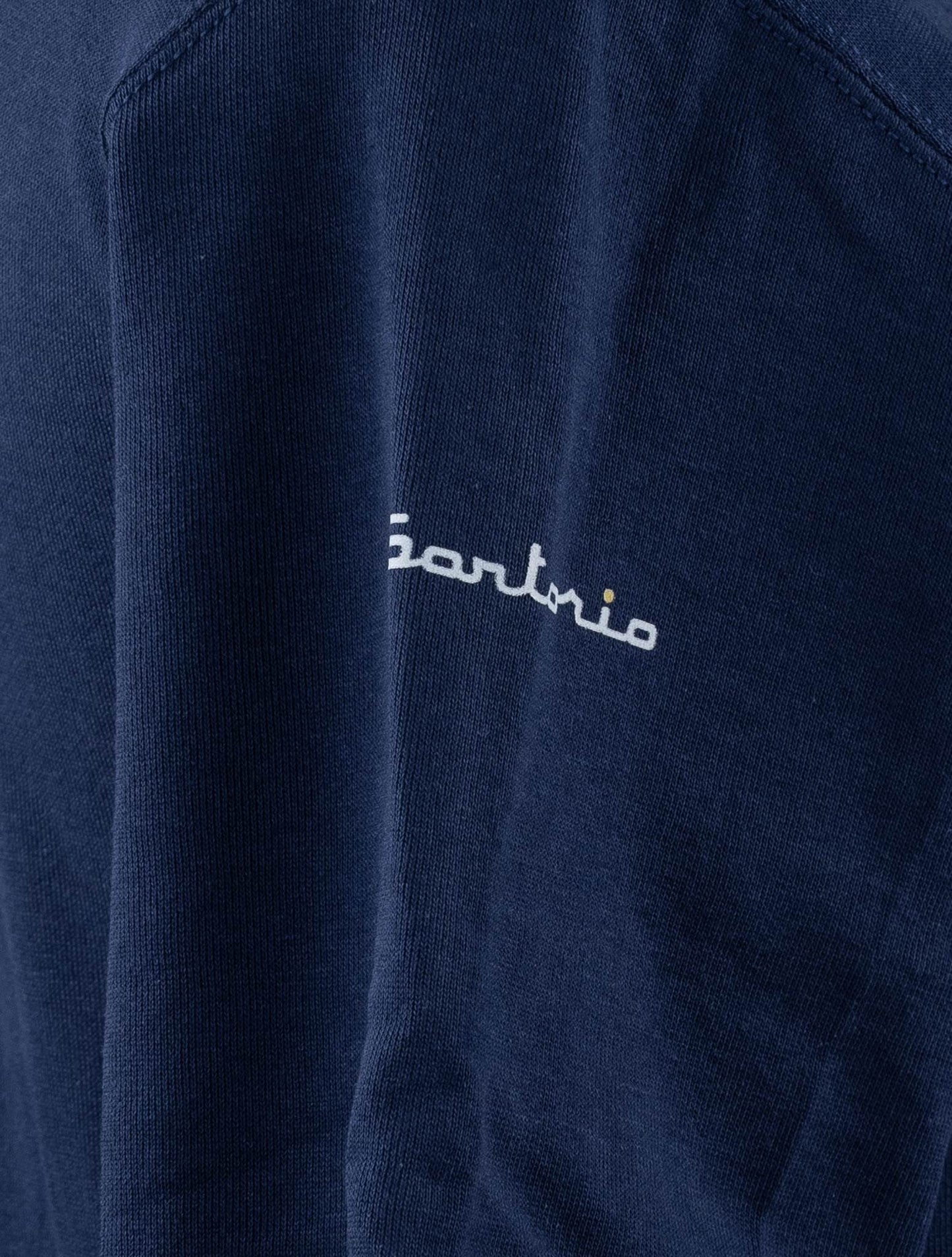 Sartorio Napoli 블루 코튼 스웨터 스페셜 에디션