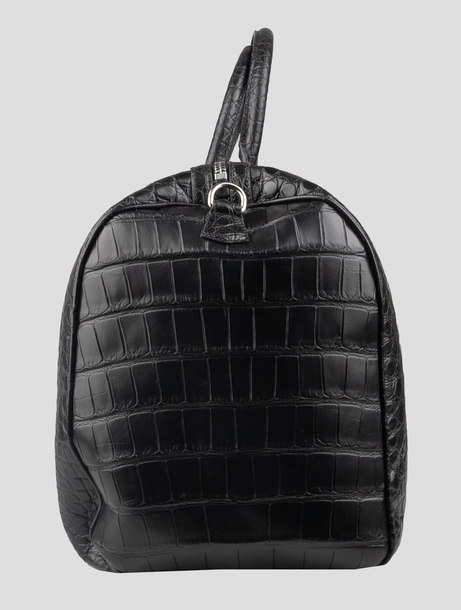 Kiton Crocodile Leather Travel Bag view 4
