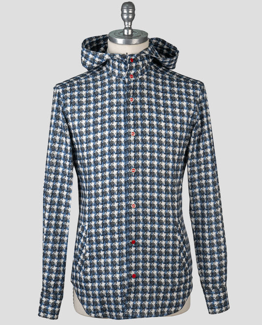 Kiton Multicolor Cotton Shirt Mariano