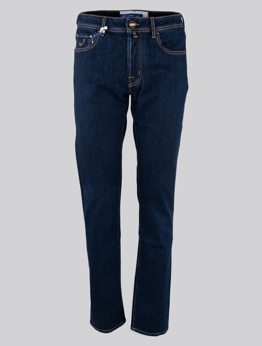 Jacob Cohen Blue Cotton Ea Jeans
