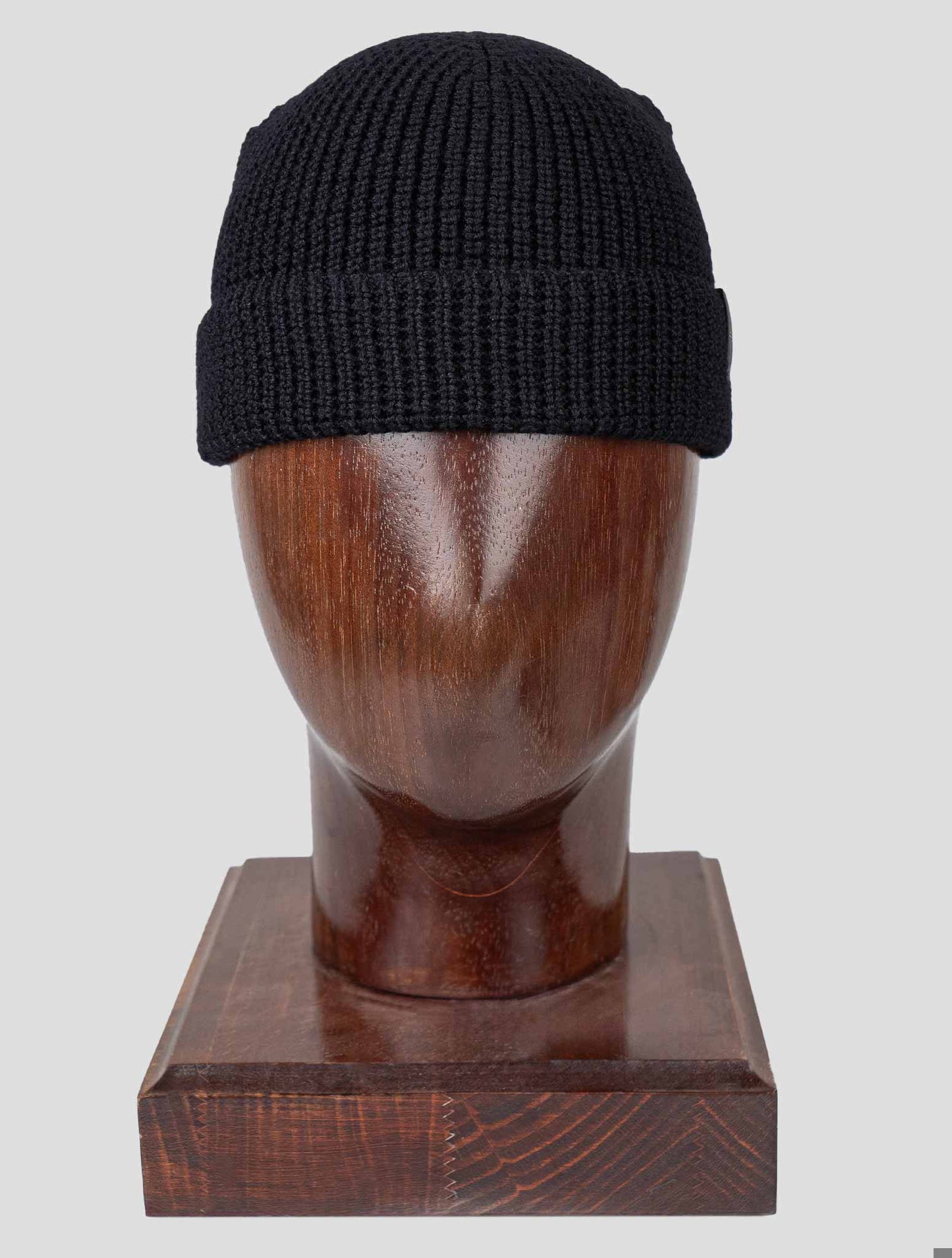 Premiata Black Merino Wool Beanie