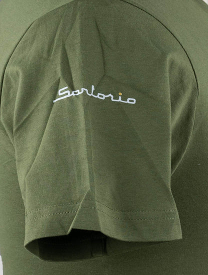 Sartorio Napoli Pull en coton vert édition spéciale