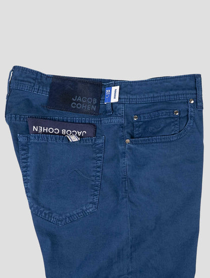 Jacob Cohen Blue Cotton Ea Jeans