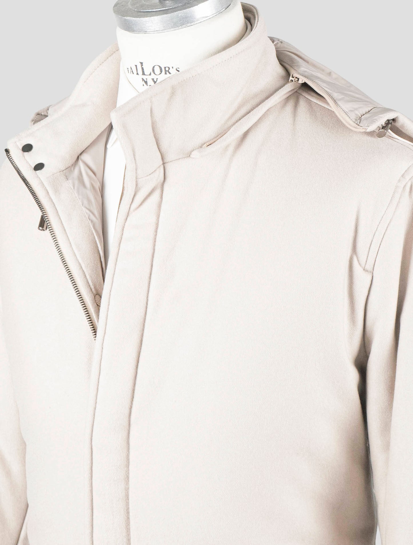 Barba Napoli Beige Cashmere Ea Coat