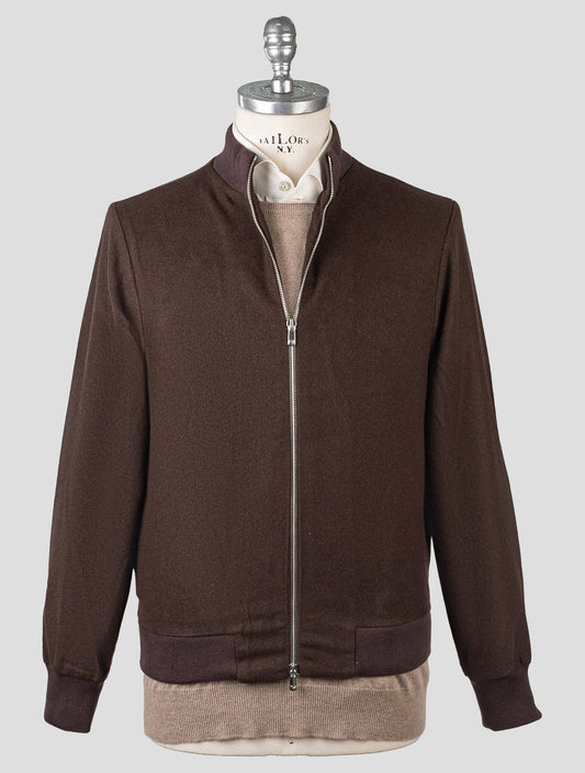 Marco Pescarolo Dark Brown Virgin Wool Coat