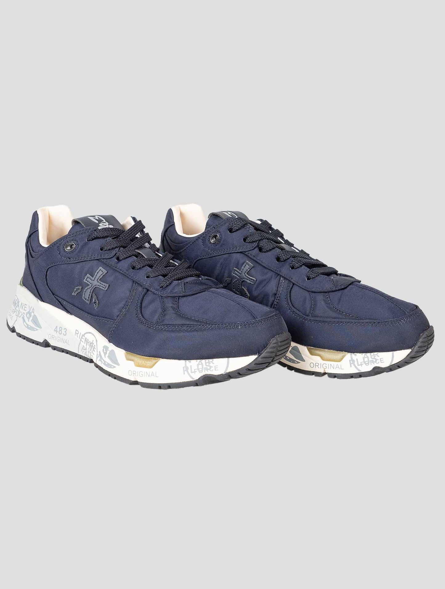 Premiata Blue Pa Pu Sneakers