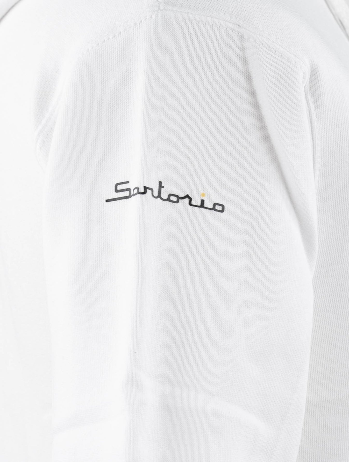 Sartorio Napoli Pull en coton blanc édition spéciale