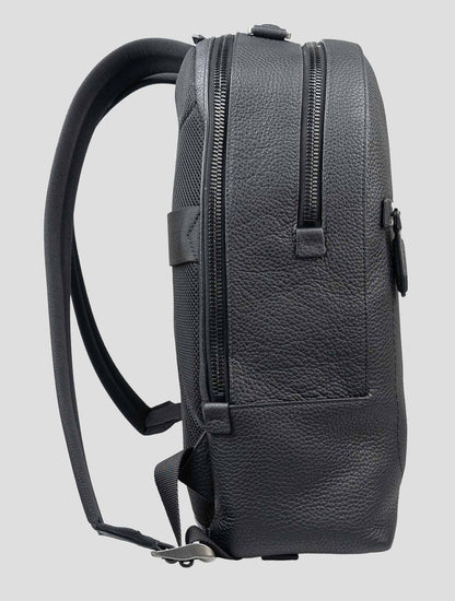 Ferragamo Black Leather Backpack Bag