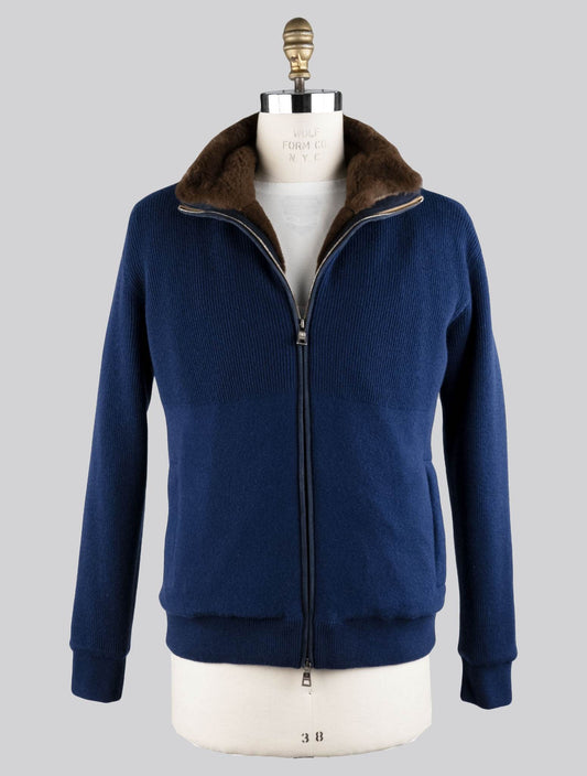 Fioroni Wool Cashmere Mink Fur Coat