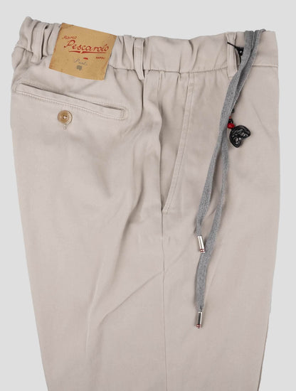 Marco Pescarolo Gray Lycra Cotton Ea Pants