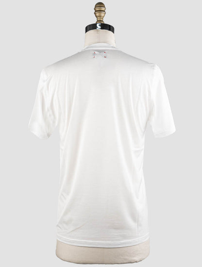 KitonホワイトコットンTシャツ