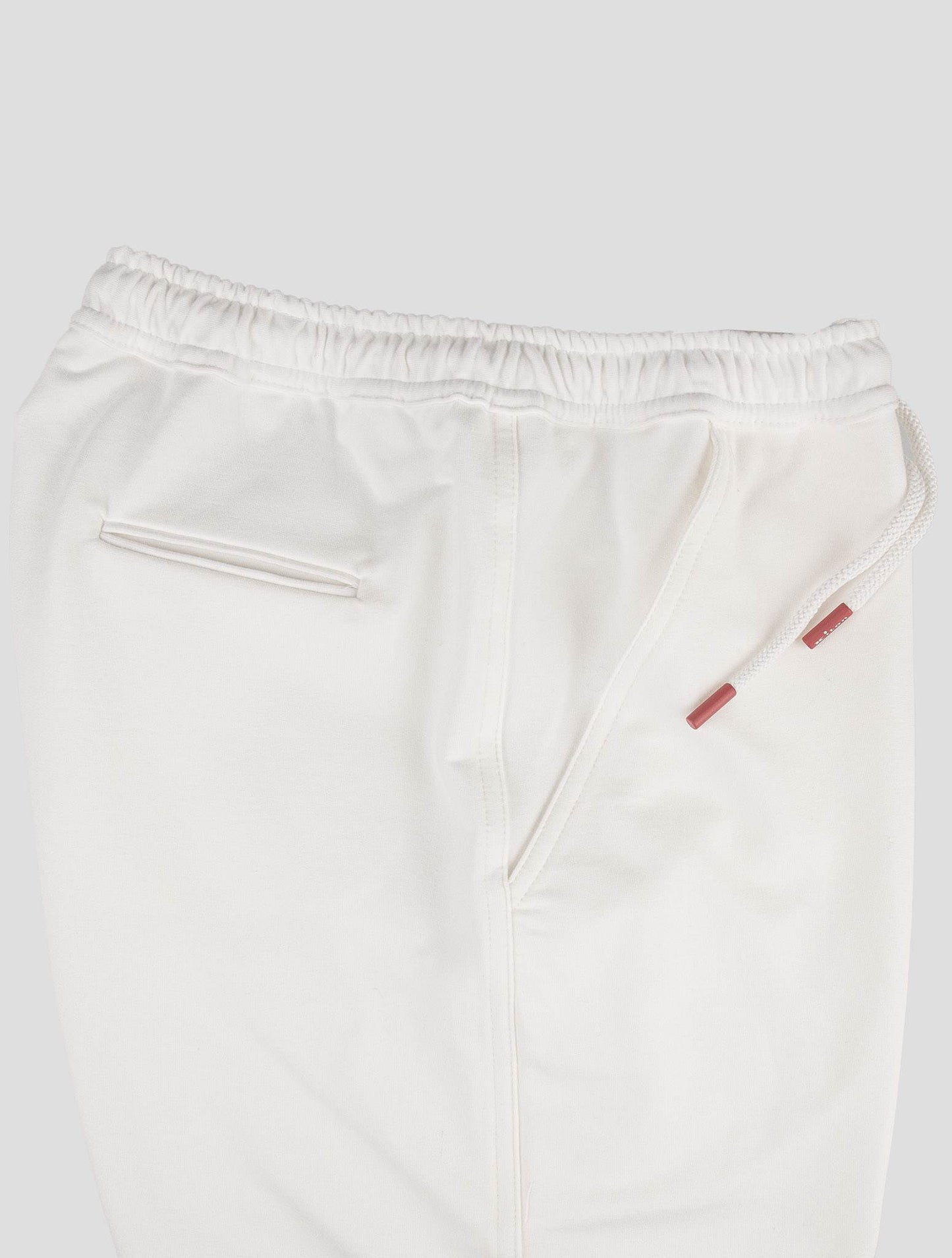 Kiton bílá bavlna ea krátké kalhoty