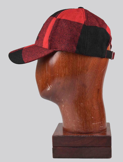 Uldrich rød sort uld Pl Pa Baseball Cap