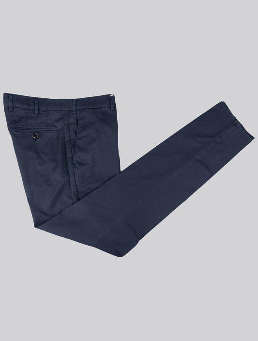 Brunello Cucinelli Pantalon en coton bleu