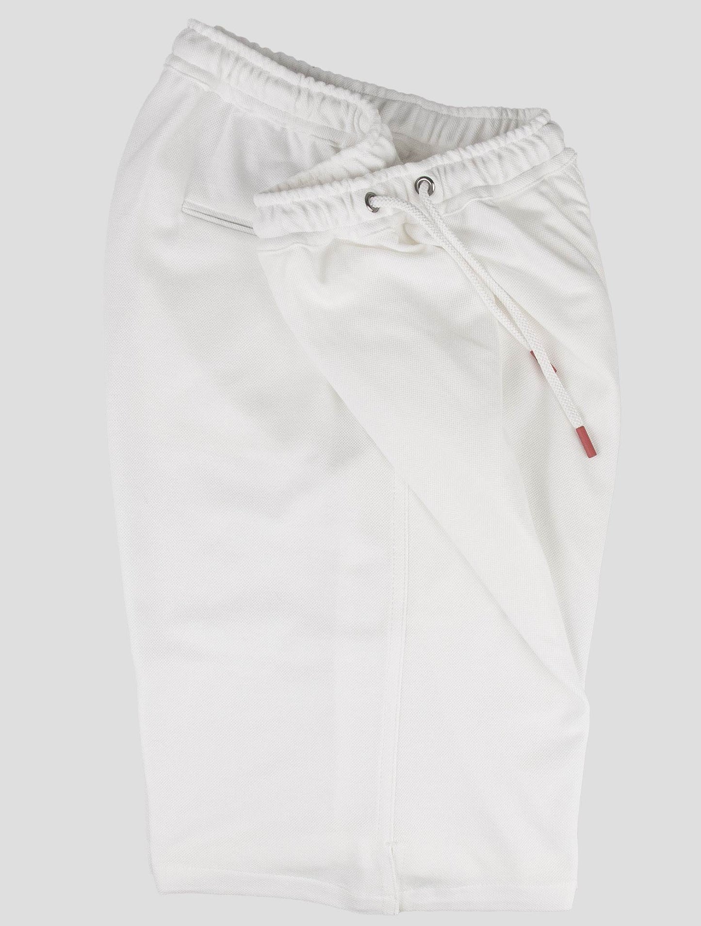 Kiton hvid bomuld korte bukser