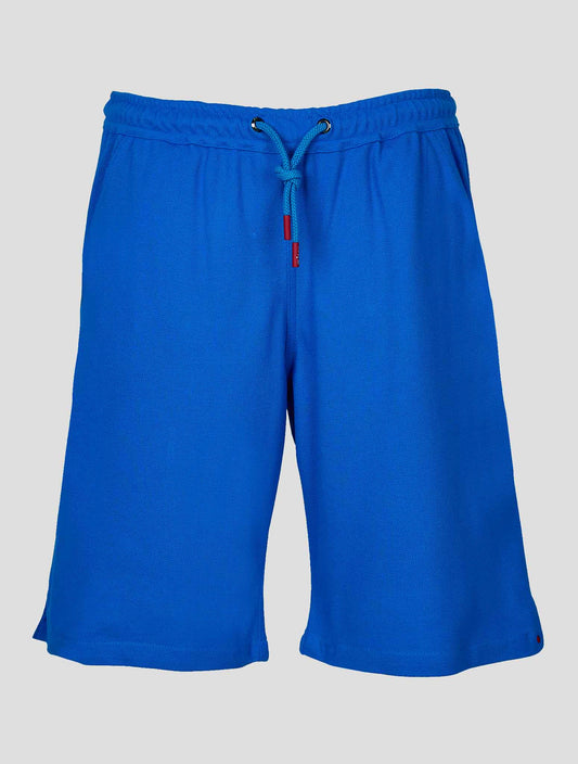 Kiton Light Blue Cotton Short Pants