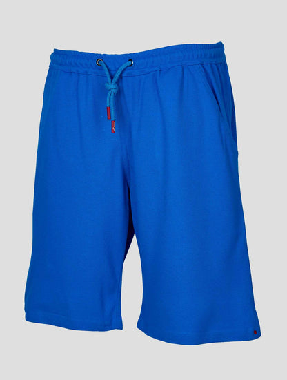 Kiton Light Blue Cotton Short Pants