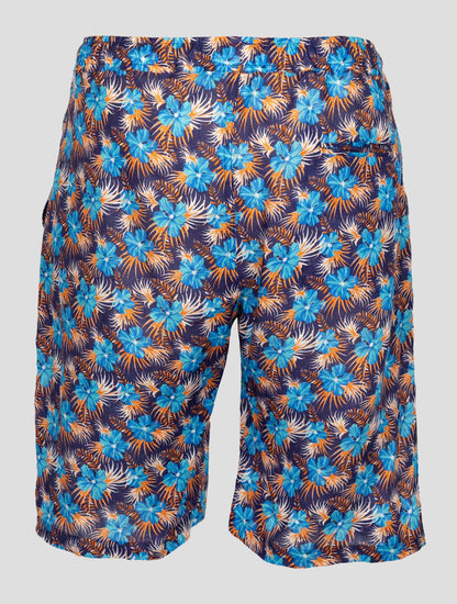 Kiton Multicolor Linen Short Pants KJY43